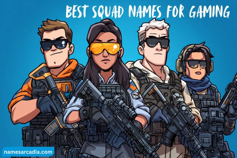 best squad names for gaming