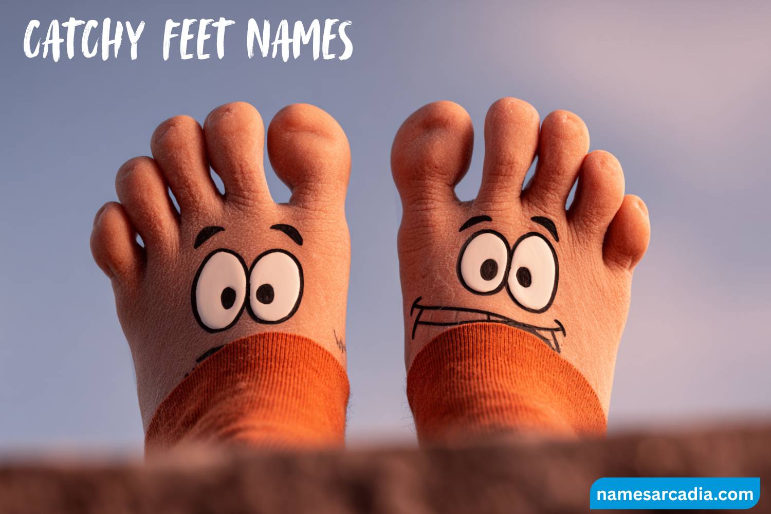 catchy feet names