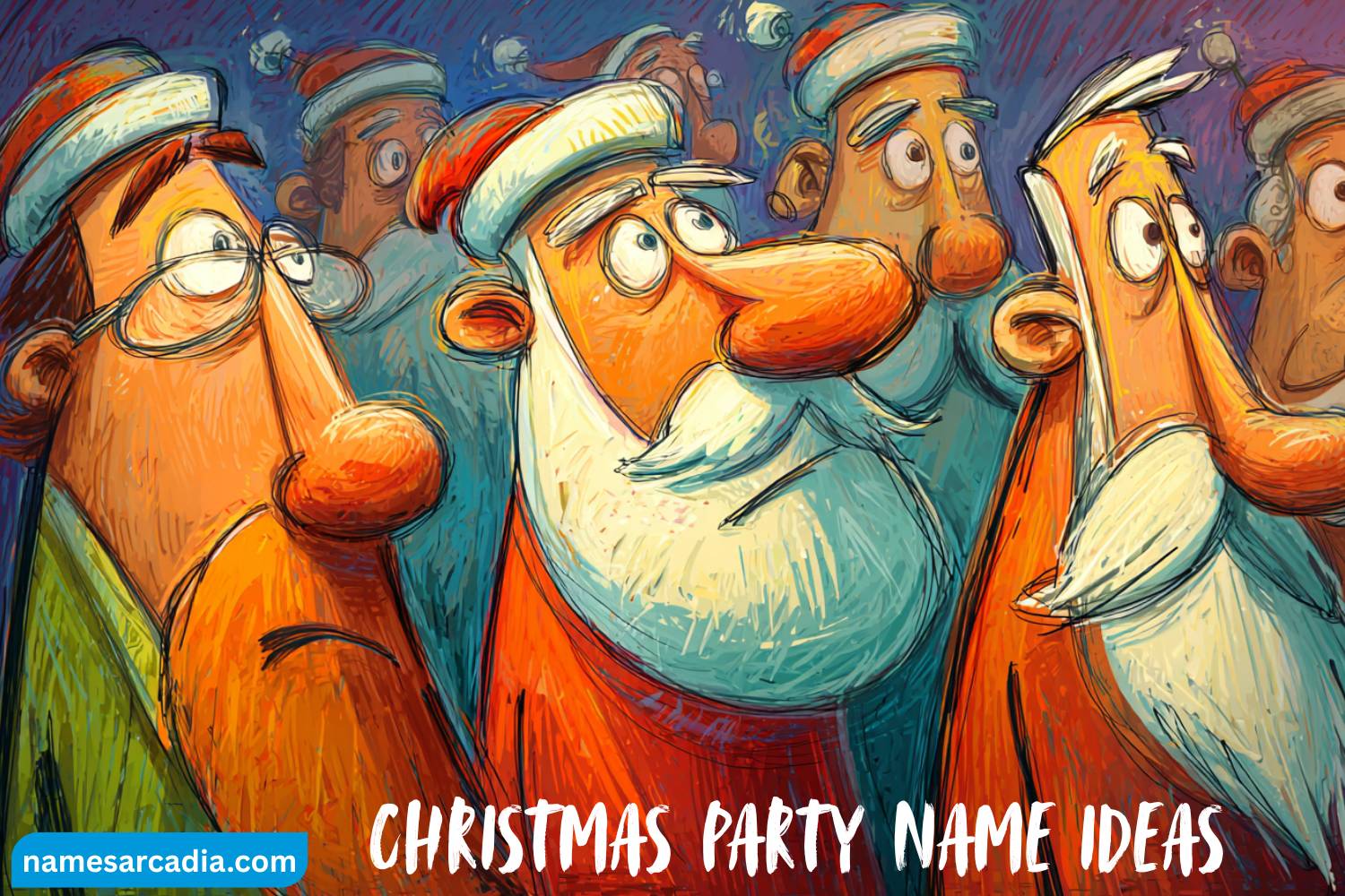 christmas party name ideas