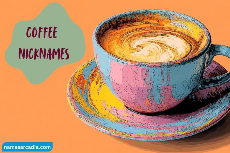 coffee nicknames