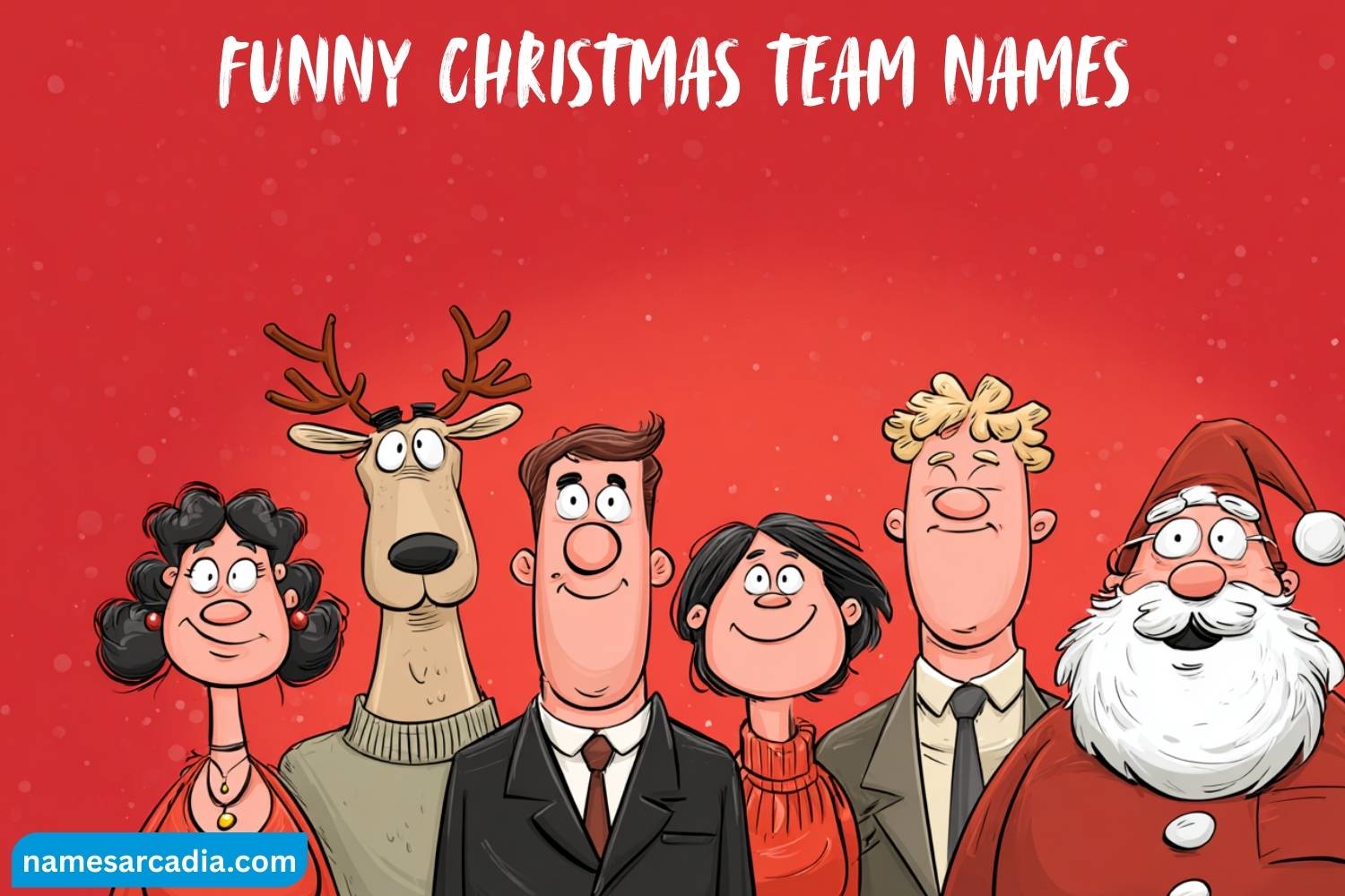 funny christmas team names