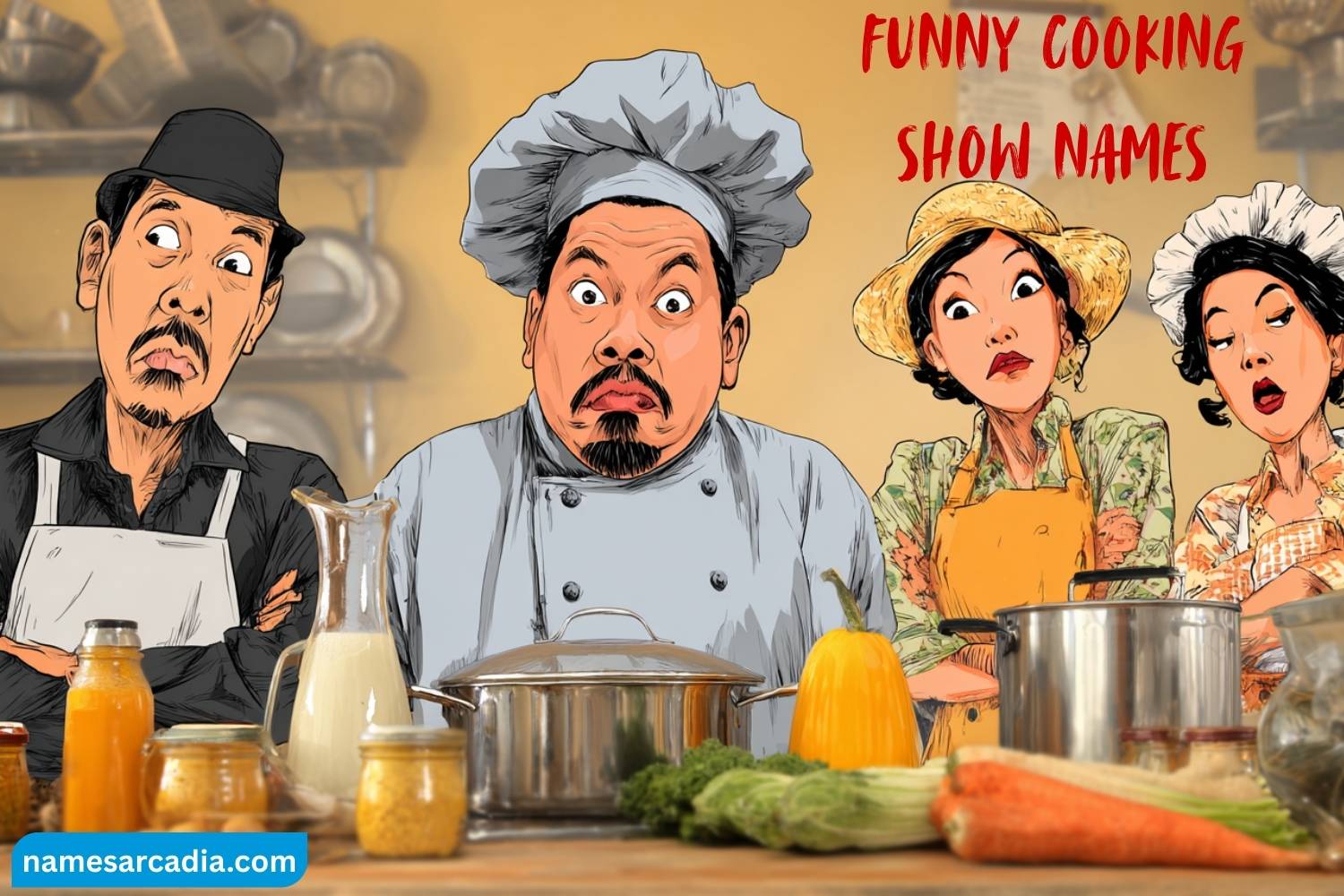 funny cooking show names