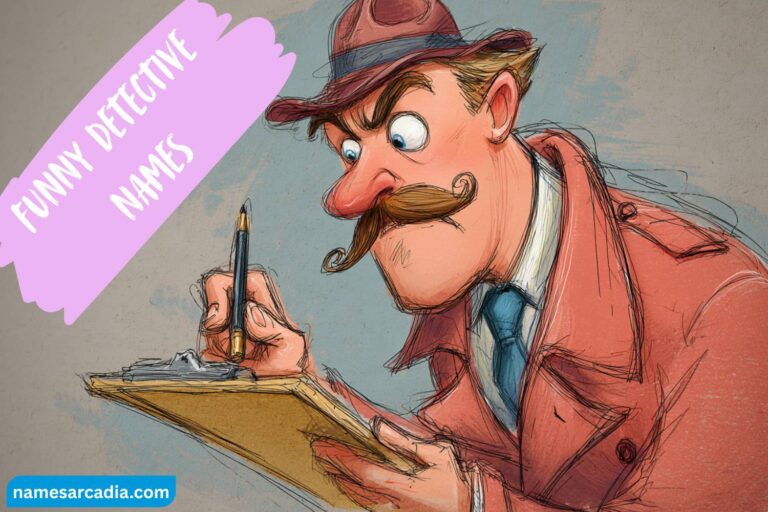 funny detective names