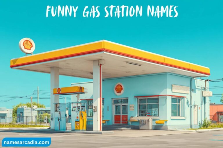 funny gas station names