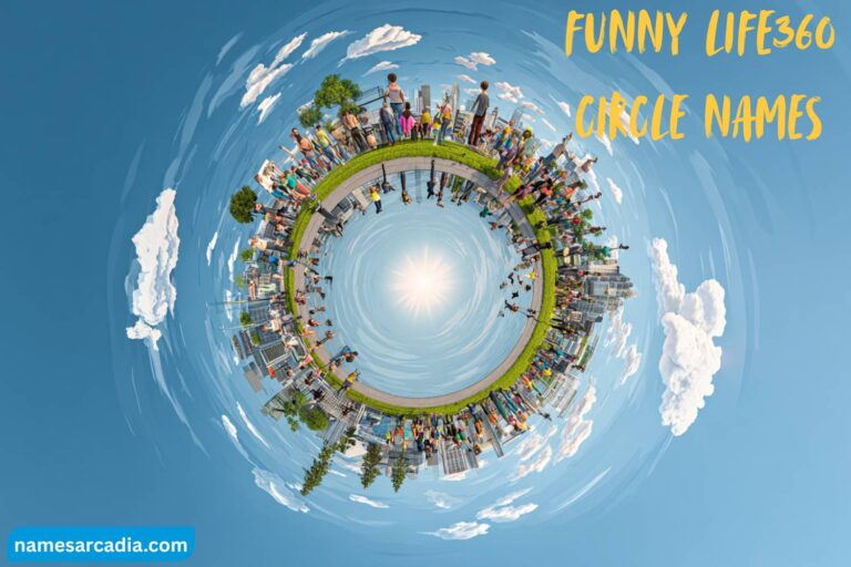 funny life360 circle names