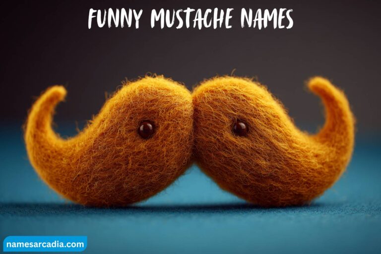 funny mustache names