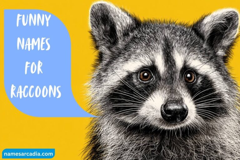 funny names for raccoons