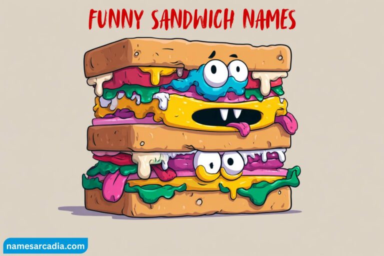 funny sandwich names
