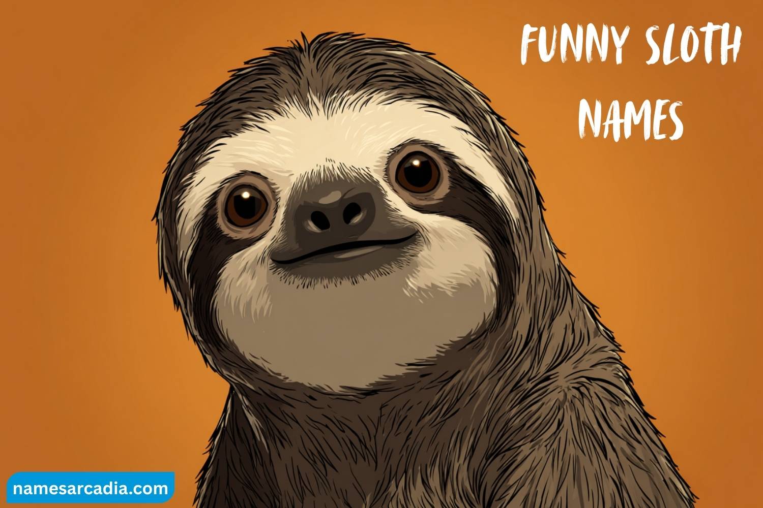 funny sloth names