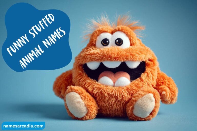 funny stuffed animal names