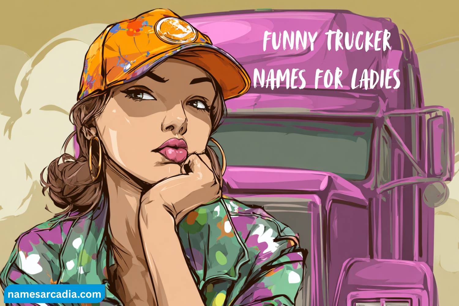 funny trucker names for ladies