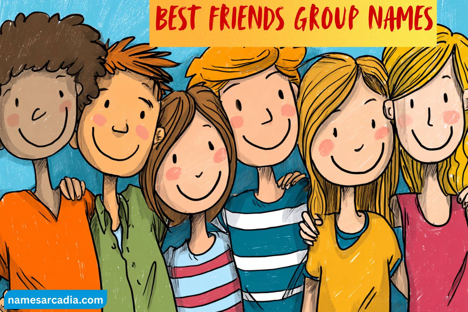 best friends group names