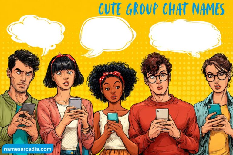 cute group chat names