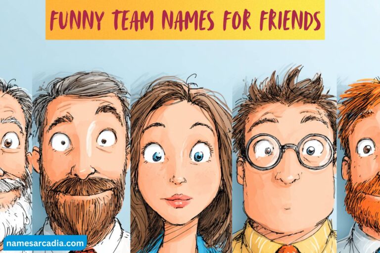 funny team names for friends