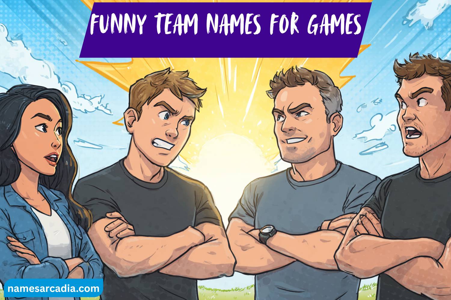funny team names for games