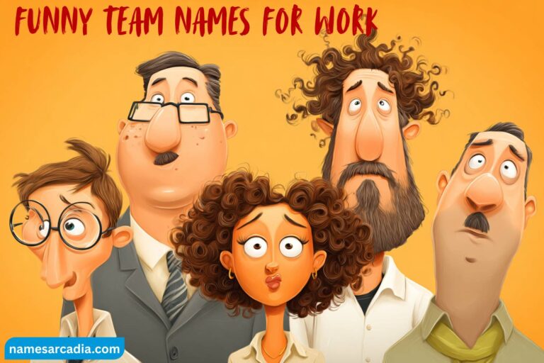 funny team names for work